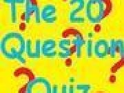 Jouer à The 20 Question Quiz