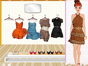 Jouer à Leaf Motif Skirts Dressup