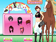 Jouer à Jockey Girl Dressup