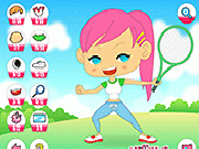 Jouer à Tennis Girl Dressup