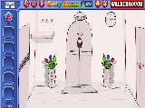 Jouer à Chalky white room escape