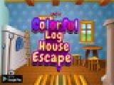 Jouer à colorful log house escape