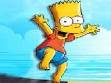 Jouer à Bart beach run itoongames