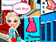 Jouer à Baby Elsa Winter Shopping Spree