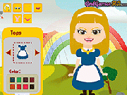 Jouer à Rainbow Girl Dressup