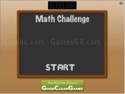 Jouer à Math challenge