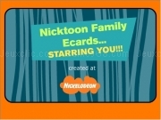 Jouer à Nicktoon familly ecards starring you