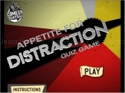 Jouer à Appetite for distraction quiz game