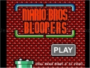 Jouer à Mario bros bloopers