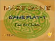 Jouer à Maze game game play 1 - find the chicken
