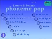 Jouer à Letters and sounds - phoneme pop
