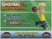 Jouer à Backyard sports - football quarterback attack