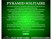 Jouer à Pyramid solitaire