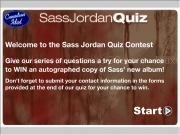 Jouer à Sass jordan quiz