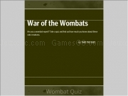 Jouer à War of the wombats quiz