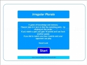 Jouer à Irregular plurals