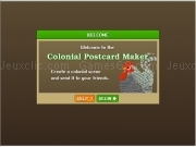 Jouer à Colonial postcard maker