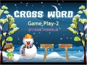 Jouer à Crossword game play 2