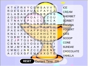 Jouer à Icecream word search