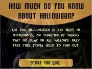 Jouer à Halloween trivia quiz