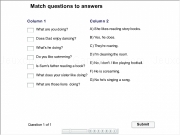 Jouer à Beginner question answer match
