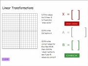 Jouer à Linear transformation