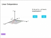 Jouer à Linear independence 2