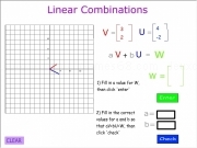 Jouer à Linear combinations