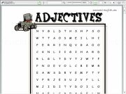 Jouer à Adjectives 2 wordsearch