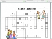 Jouer à Health problem crossword