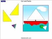 Jouer à Cut paste triangle