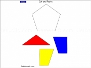 Jouer à Cut paste penthagone color