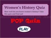 Jouer à Crazyquiz womenhistory