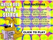 Jouer à Wordsearch dogs