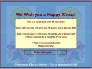 Jouer à Wish you happy christmas quiz trivia3