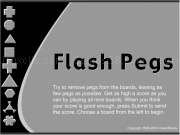 Jouer à Flash pegs