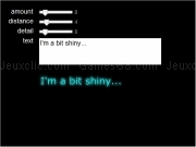 Jouer à Shiny text