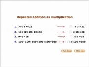 Jouer à Understand multiplication