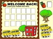 Jouer à Back 2 school bulletin board