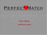 Jouer à Perfect match