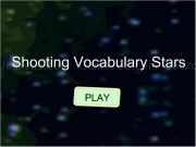 Jouer à Shooting vocabulary stars
