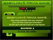 Jouer à Babylon 5 trivia game