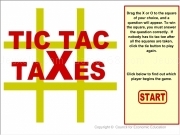 Jouer à Tic tac taxes quiz