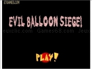 Jouer à Evil balloon siege