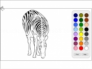 Jouer à Zebra coloring