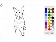 Jouer à Dog coloring