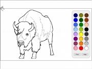 Jouer à Bison coloring