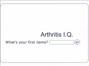 Jouer à Arthritis iq test