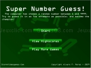 Jouer à Super number guess