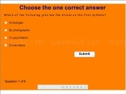 Jouer à Pronunciation 1